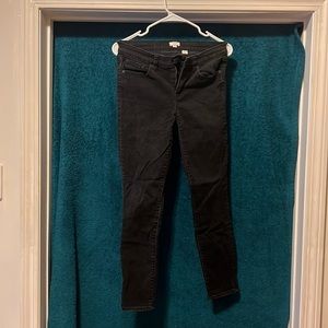 J crew black woman's pants